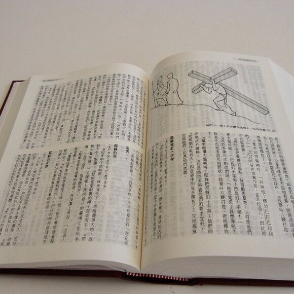 Vintage 1970s Chinese Old & New Testaments United Bible Society Hardcover NWOT - Picture 9 of 9